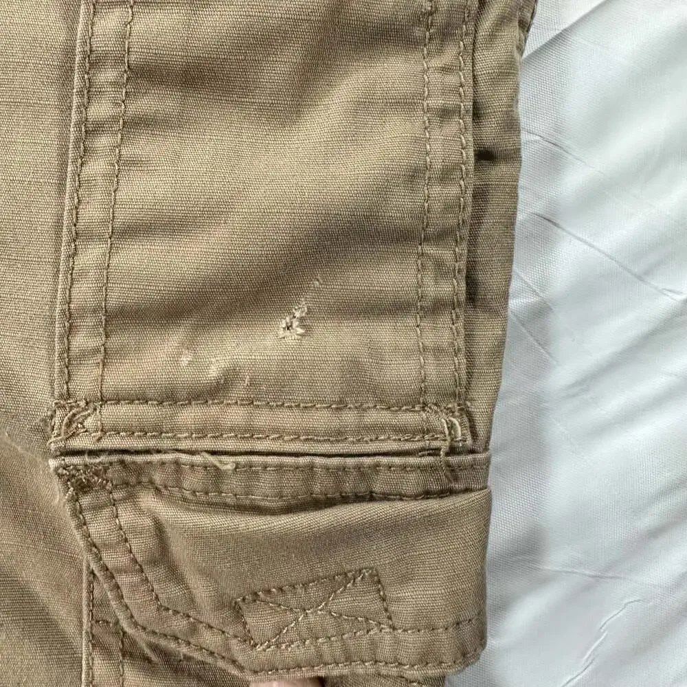 5.11 Tactical Series Mens Cargo Pants Khaki 36x32 Wide Leg Hiking